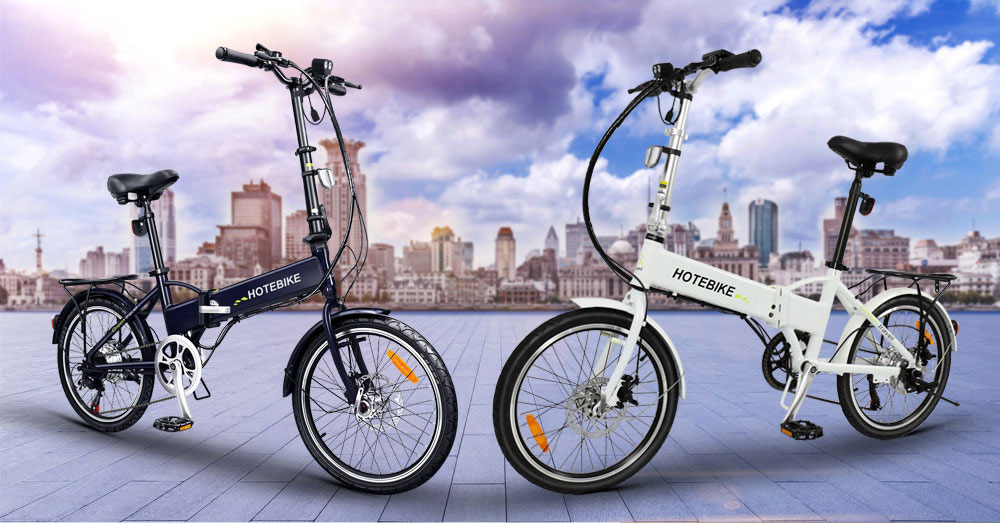 20-Inch Folding Electric Bike – 36V Compact E-Bike with LCD Display, 7-Speed Shimano & Pedal Assist 1 20-Inch Folding Electric Bike – 36V Compact E-Bike with LCD Display, 7-Speed Shimano & Pedal Assist - HOTEBIKE - 1