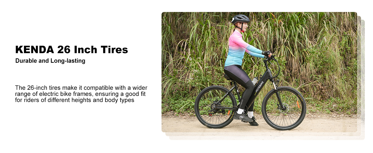 HOTEBIKE 36V 350W 26 Bici Elettrica da Città – Batteria Nascosta, Cambio Shimano, Autonomia 80 km 8 HOTEBIKE 36V 350W 26 Bici Elettrica da Città – Batteria Nascosta, Cambio Shimano, Autonomia 80 km - Bici elettrica da città - 8